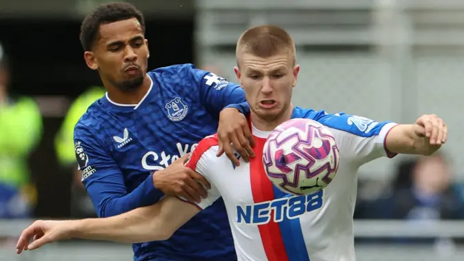 Everton Tekuk Crystal Palace 2-1, Ndiaye Bersinar di Hill Dickinson