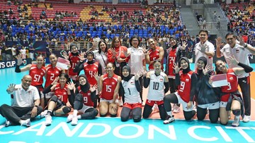 Indonesia Tembus Perempat Final AVC Women's Continental 2026