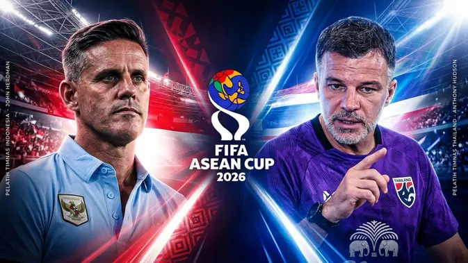 Duel Taktik Herdman Lawan Hudson di Final ASEAN Cup
