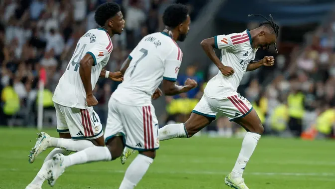 Diomande Buka Skor, Real Madrid Tumbangkan Villarreal di Bernabeu