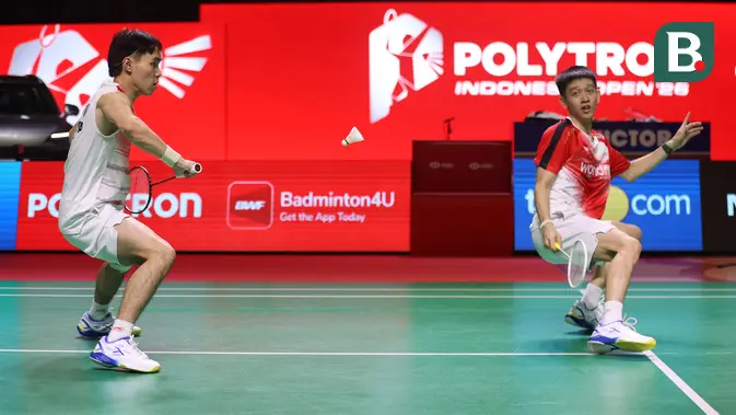 Runner-up Indonesia Open 2026, Raymond/Joaquin Ukir Sejarah Ganda Putra Merah-Putih