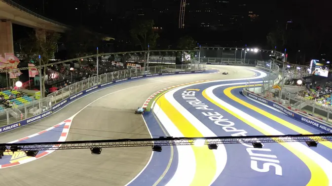 F1 GP Singapura: Duel Sengit di Sirkuit Jalanan Marina Bay