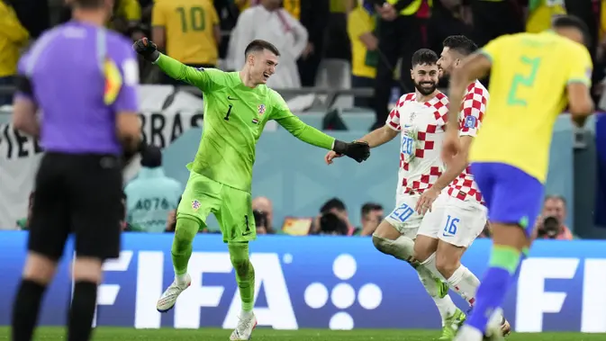 Kroasia Singkirkan Brasil Lewat Adu Penalti Dramatis di Perempatfinal
