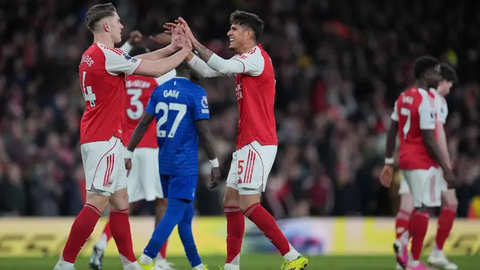 Arsenal Bekuk Everton 2-0 Lewat Dua Gol Dramatis Penghujung Laga