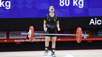 Luluk Diana Piering Keran Medali Angkat Besi Asian Games 2026