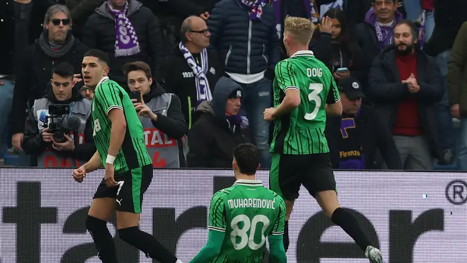 Volpato Gemilang, Sassuolo Hancurkan Fiorentina 3-1 di Mapei