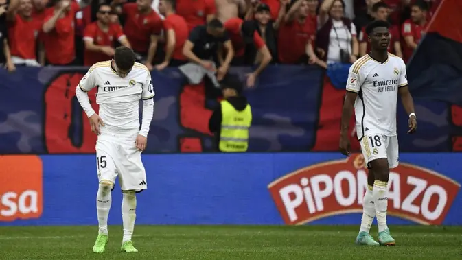Real Madrid Bungkam Osasuna 4-2, Federico Valverde Cetak Hattrick Assist