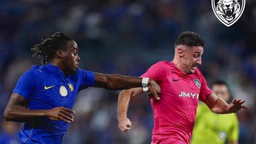 JDT Tahan Imbang Chelsea 3-3 dalam Laga Persahabatan yang Memanas