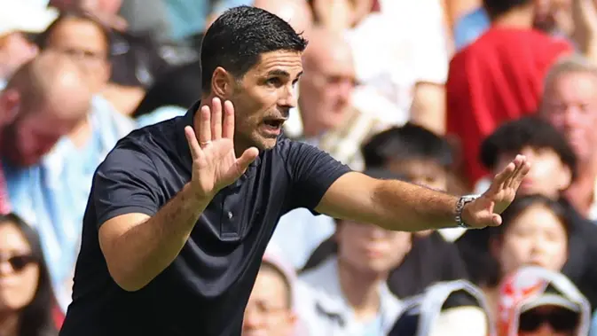 Mikel Arteta Beri Sinyal Taktik Saat Arsenal Kalahkan City di Community Shield