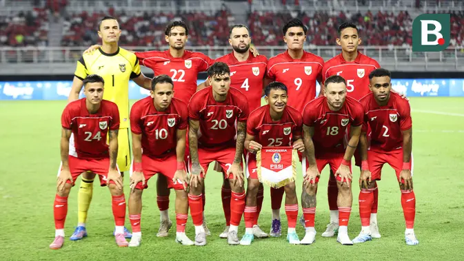 Garuda Tak Terbendung, Hantam Chinese Taipei Empat Gol di GBT
