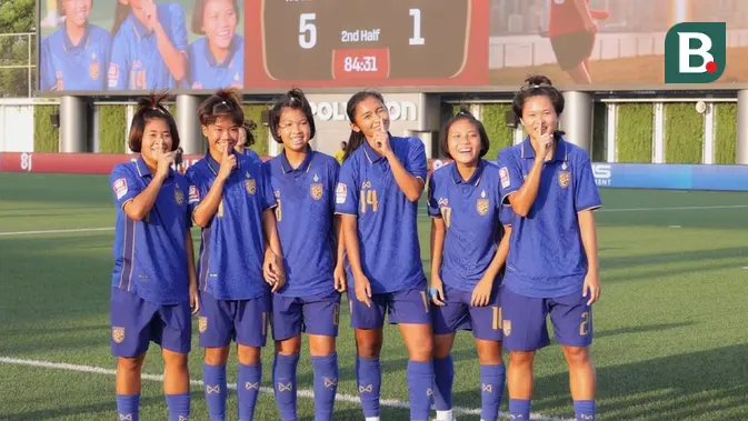 Thailand Hancurkan Malaysia 5-1, Melaju ke Final Srikandi Merdeka Cup 2026