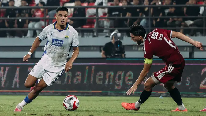 Ragnar Oratmangoen Bintang Kemenangan Persib atas Bali United di Laga Pramusim
