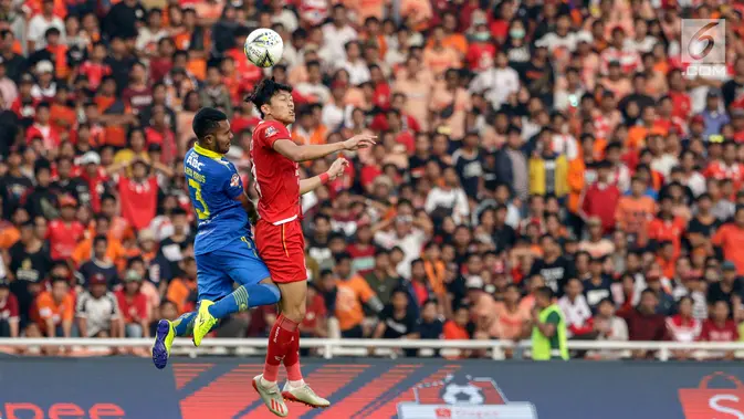 Duel Sengit Persib vs Persija Berakhir Seri di GBK