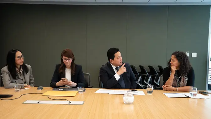 Erick Thohir Gandeng NYU Bangun Ekosistem Olahraga Nasional