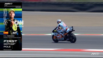 Raul Fernandez Rebut Pole Position Perdana di MotoGP Mandalika 2026
