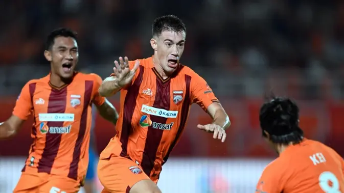 Peralta Cetak Hat-Trick, Borneo FC Tundukkan Lawan 3-1
