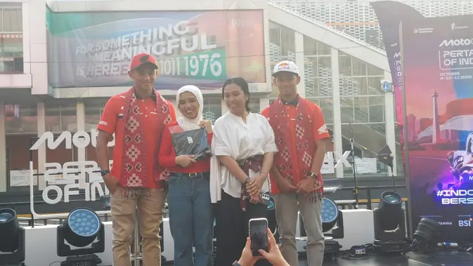 Mario Aji dan Veda Ega Pratama Hentak Menteng Lewat Aksi Meet and Greet
