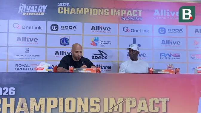 Henry dan Yorke Bersatu di Jakarta Jelang Duel Legendaris