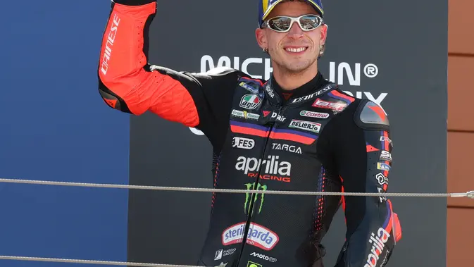 Bezzecchi Raih Podium Ketiga di MotoGP Aragon 2026