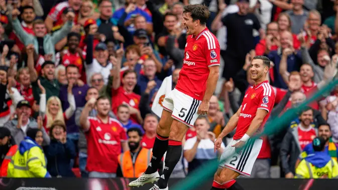 Maguire dan Dalot Bawa MU Tundukkan Ipswich Town 2-0 di Old Trafford