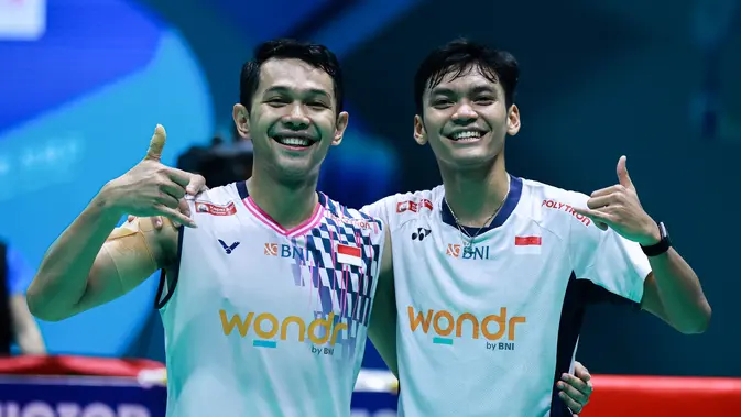 Fajar/Fikri Tumbangkan Liang/Wang di Semifinal China Open 2025