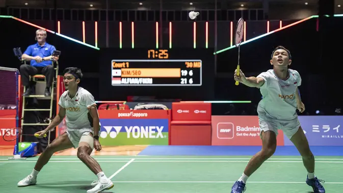 Fajar Alfian / Fikri Sabet Mahkota Japan Open 2026