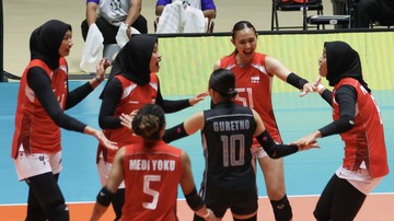 Skuad Voli Putri Indonesia Siap Tantang Korea Selatan di Jecheon