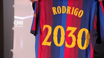 Barcelona Resmi Dapatkan Rodri, Kontrak Jangka Panjang hingga 2030