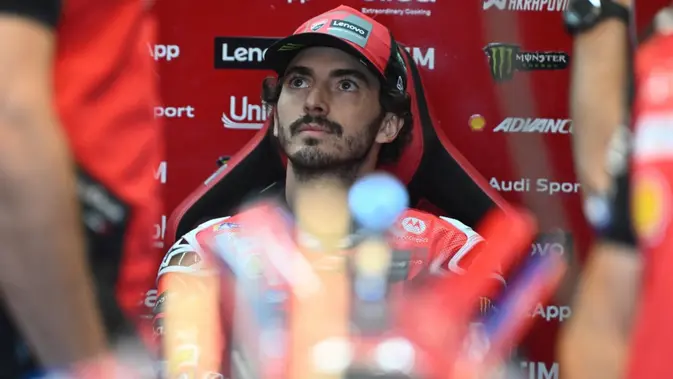 Fokus Bagnaia dalam Sesi Latihan Perdana di Sirkuit Ricardo Tormo