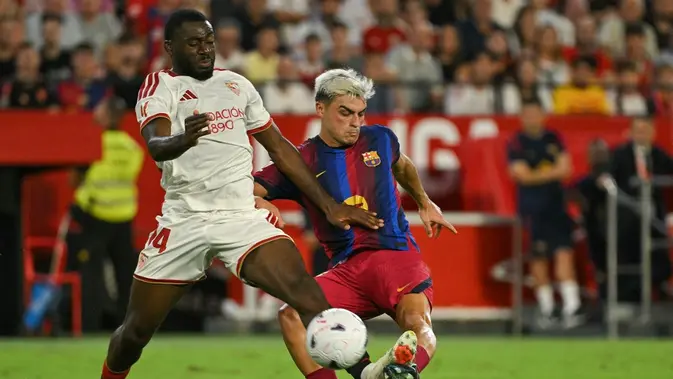 Duel Fofana vs Pedri Mewarnai Pertarungan Sevilla dan Barcelona
