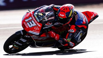 Setang Patah di Silverstone, Hakim Danish Gagal Finis Moto3 Inggris