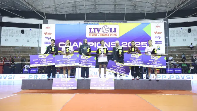 Mediol Yoku Dominasi Livoli 2025, Raih MVP dan Best Outside Hitter