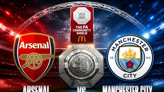 Arsenal Juara Community Shield 2026 Usai Tundukkan City 2-1