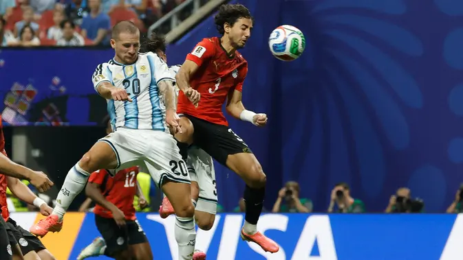 Comeback Epik Argentina: Tertinggal 0-2, Hancurkan Mesir 4-2 di Atlanta