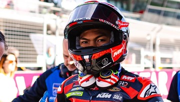 Hakim Danish Takluk pada Tekanan Mental di Debut Moto3 Mandalika