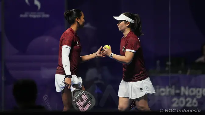 Padel Indonesia Gumulya/Putria Melaju di Asian Games 2026