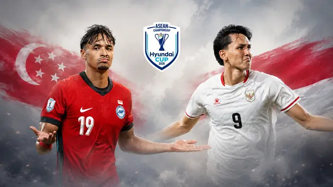 Duel Ilhan Fandi Vs Mitchell Baker Warnai Singapura Vs Indonesia