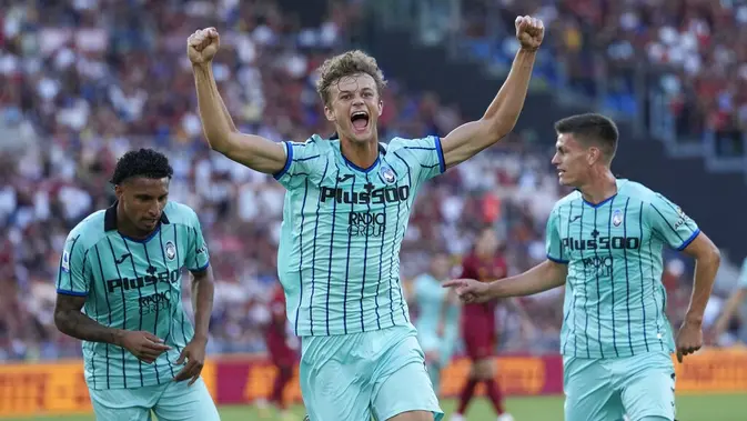 Atalanta Hajar Roma 3-1 di Olimpico, Scalvini Jadi Pahlawan