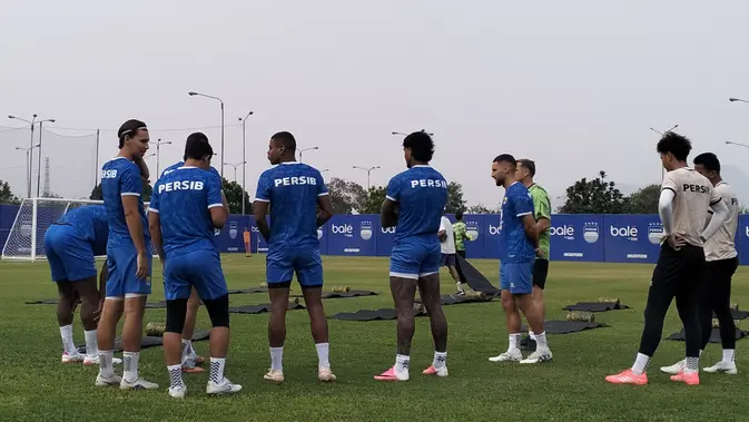 Persib Mulai Latihan Perdana, Dua Bintang Timnas Masih Absen