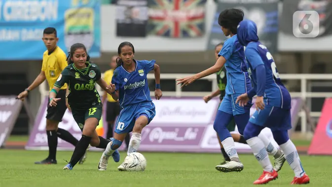 Persib Putri Kampiun Liga 1 Putri 2019 usai Bekuk Tira-Kabo Kartini 3-1