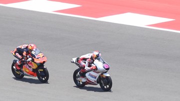 Veda Ega Pratama Cetak Poin Tertinggi Pembalap Tuan Rumah di Moto3 Mandalika