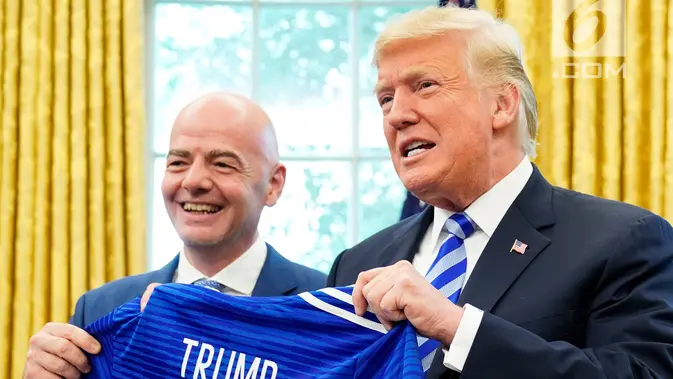 Trump dan Infantino Bahas Kesiapan Piala Dunia 2026 di Gedung Putih