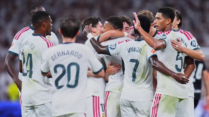 Real Madrid Buka Laga Liga Spanyol dengan Gol ke Gawang Sociedad
