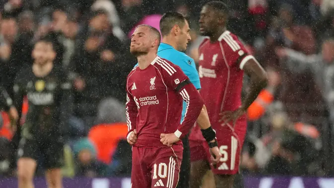 Mac Allister dan Malam Kelam Liverpool di Anfield