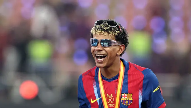 Barcelona Bekuk Real Madrid 3-2, Raih Gelar Back-to-Back Piala Super Spanyol