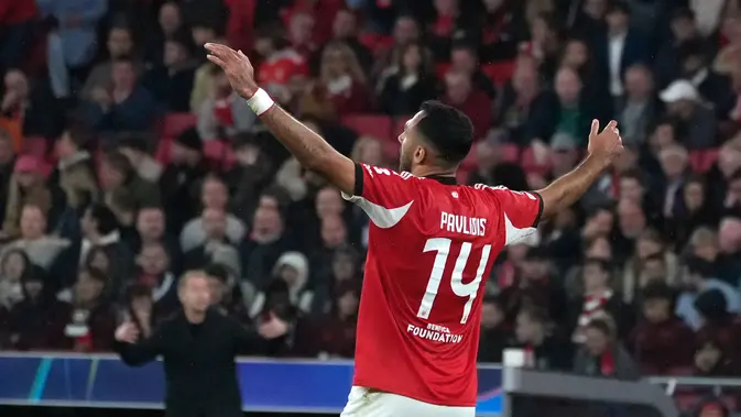 Pavlidis Gagal Penalti, Benfica Gigit Jari di Markas Leverkusen