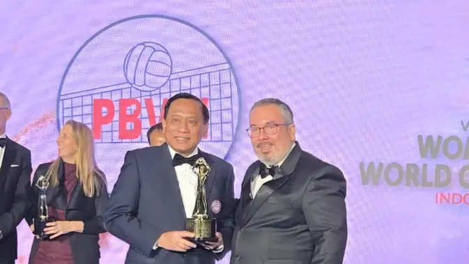 Indonesia Terima Penghargaan FIVB World Event 2025 di Bangkok