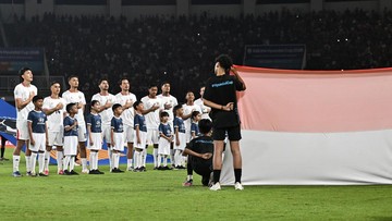 Starting XI Timnas Indonesia Luncurkan Doa di HUT ke-81 RI