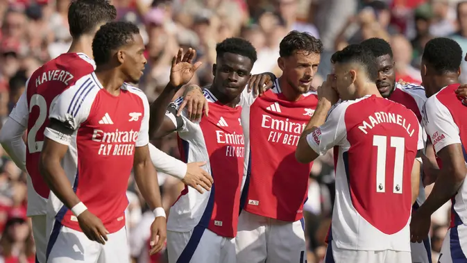 Havertz dan Saka Bawa Arsenal Bungkam Wolves 2-0 di Emirates