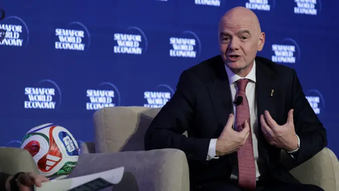 Infantino Bawa Bola ke Panggung Ekonomi Global Washington